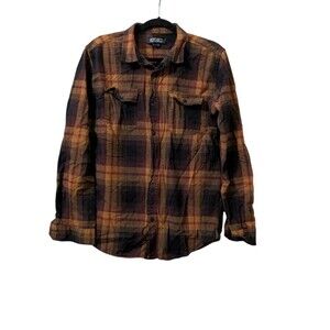 Ezekiel Men's Plaid Long Sleeve Shirt - Size L